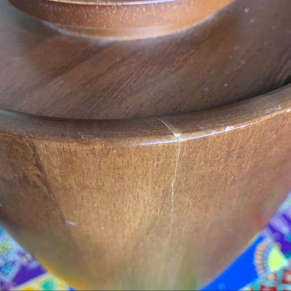MCM Teak Ice Bucket - Picture 8 of 9